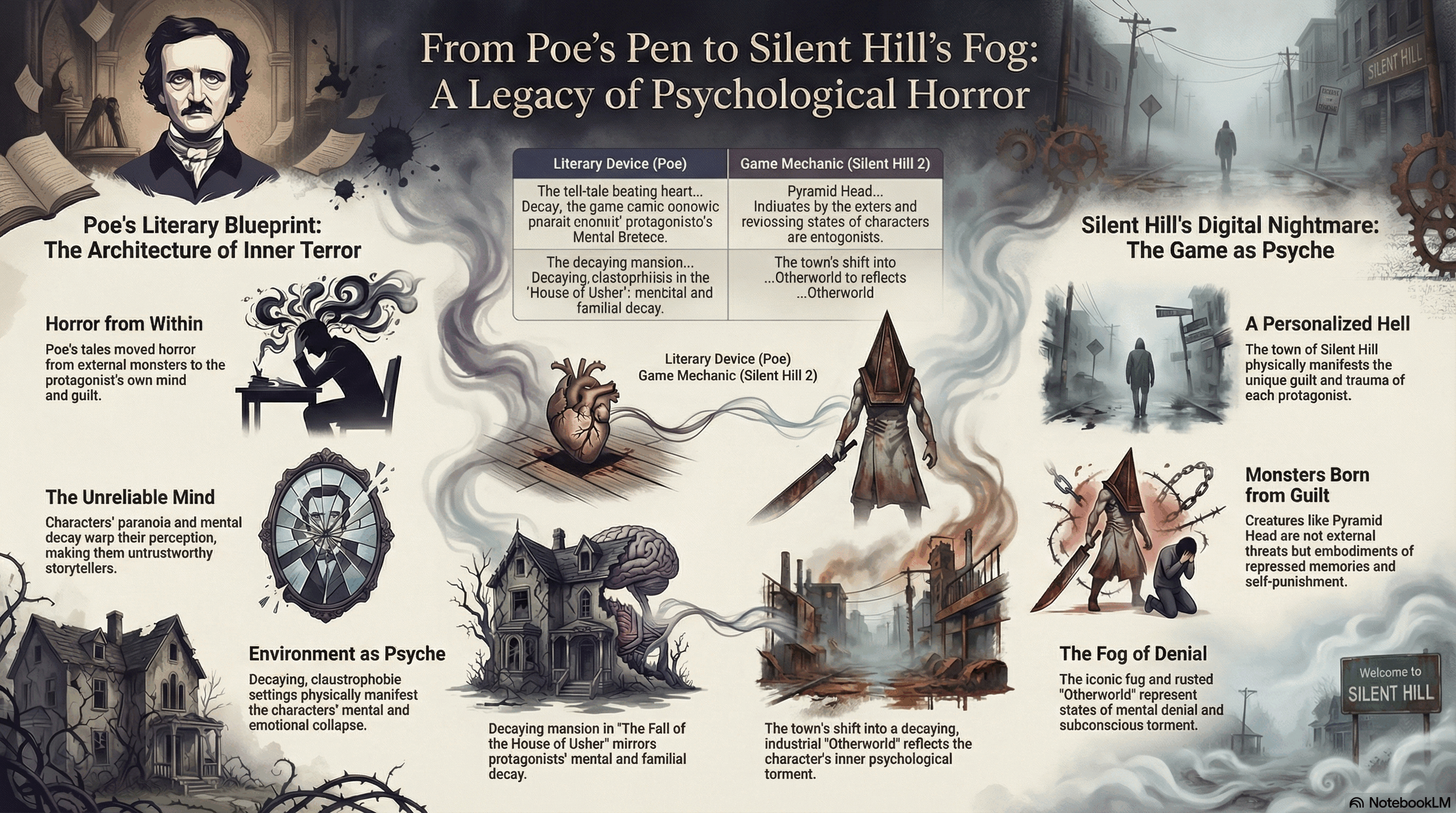 Silent Hill Infographic